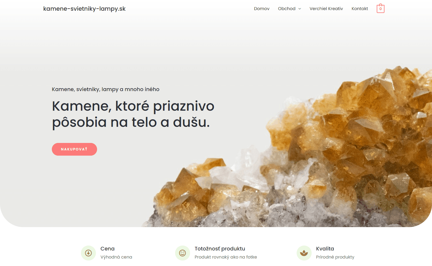 Kamene Svietniky Lampy - ukážka 1